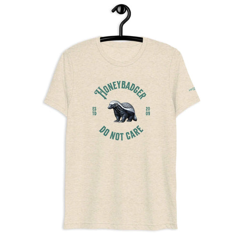 Honeybadger Don´t Care Short Sleeve T-Shirt+Bitcoin t-shirt+Care Short Sleeve