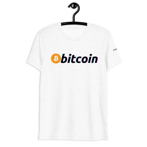 Bitcoin Logo Short Sleeve T-Shirt+Bitcoin t-shirt+Bitcoin Logo Short Sleeve