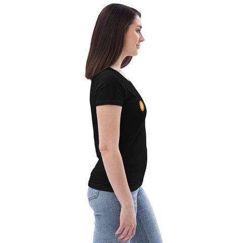 Bitcoin Women's Fitted Eco Tee+Bitcoin t-shirt+Fitted Eco Tee