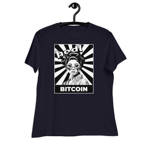Hodl Bitcoin Women's Relaxed T-Shirt+Bitcoin t-shirt+Hodl Bitcoin Women'